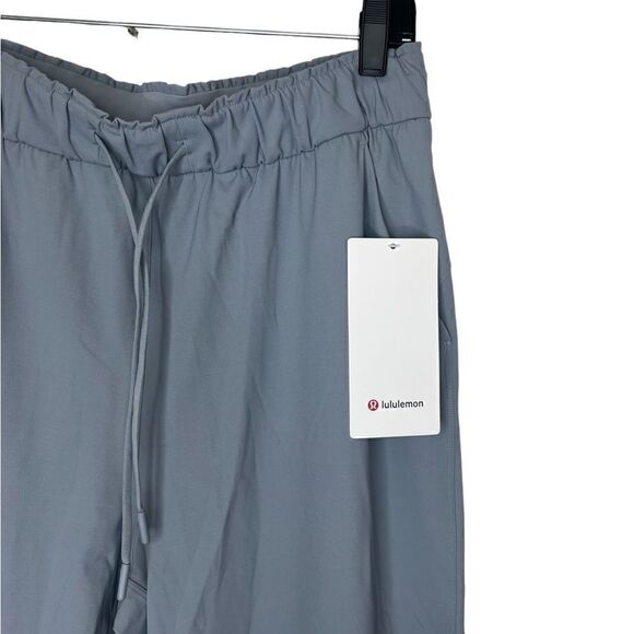 Lululemon Rhino Gray Keep Moving High Rise Luxtreme Full Length Pants Size 10 - Picture 6 of 12